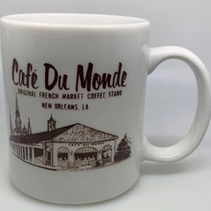 Cafe Du Monde Coffee New Orleans Louisiana French Market Coffee Mug Cup